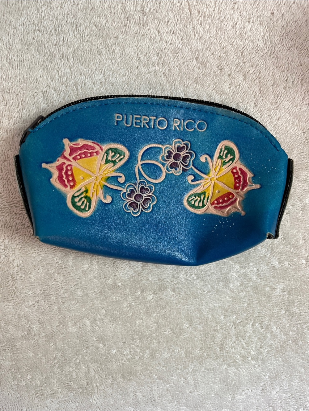 Puerto Rico Blue designed coin purse/pouch